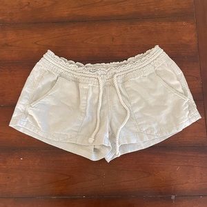 Roxy linen shorts